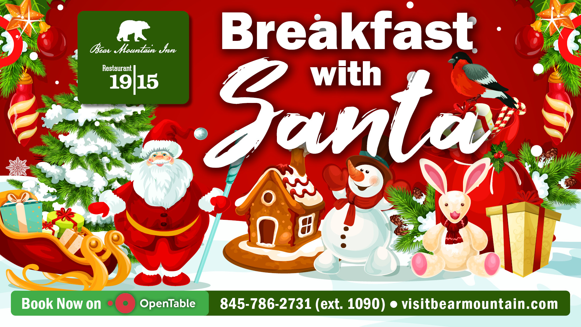 Breakfast with Santa 2023 - Visit Bear Mountain