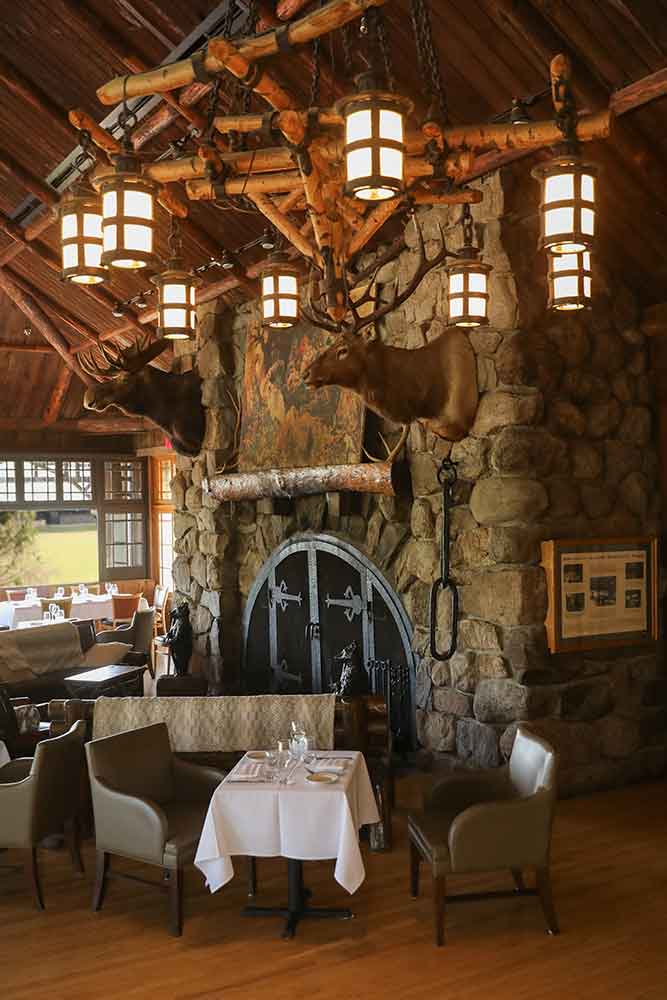 Dining at Bear Mountain Inn