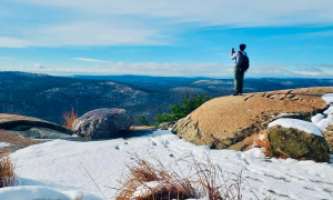 Winter Hiking in Bear Mountain